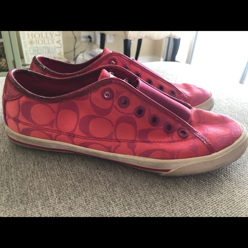 Pink coach Sneakers - Picture 3 of 4